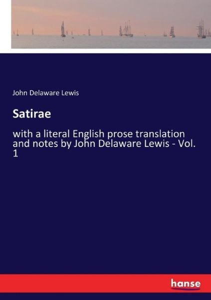 Cover for Lewis · Satirae (Buch) (2017)