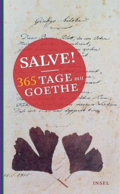 Cover for Johann Wolfgang Goethe · Insel TB.4157 Goethe.Salve! 365 Tage (Book)