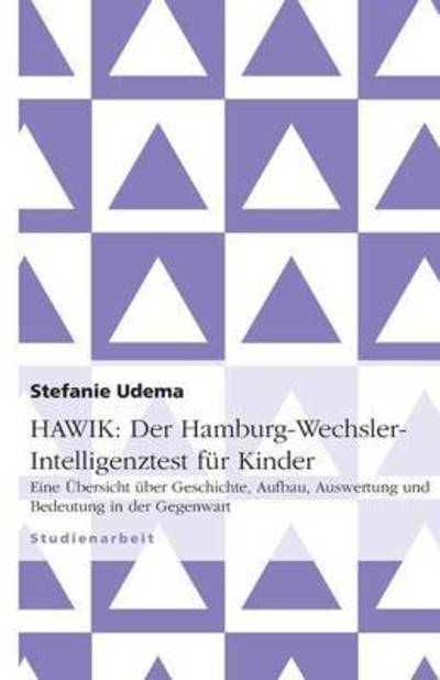 Cover for Udema · HAWIK - Der Hamburg-Wechsler-Inte (Book) [German edition] (2007)