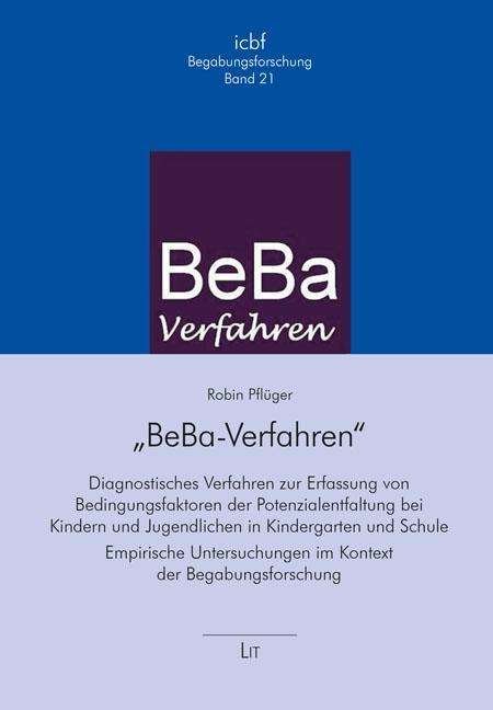 Cover for Pflüger · &quot;Be-Ba-Verfahren&quot;. BeoBachtungs (Book)