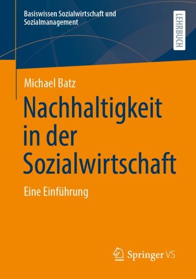 Cover for Batz · Nachhaltigkeit in der Sozialwirtschaft (Book) (2021)
