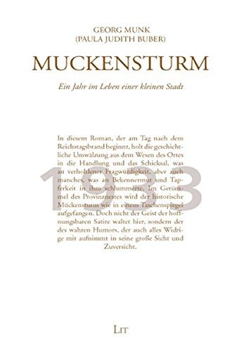 Cover for Buber · Muckensturm (Buch)
