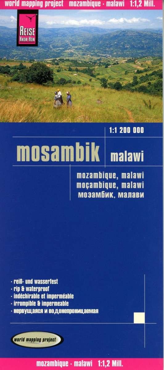 Cover for Reise Know-How · Mozambique, Malawi (1:1.200.000) (Landkarten) (2015)