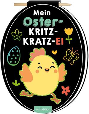 Cover for Mein Oster-Kritzkratz-Ei (Book) (2025)