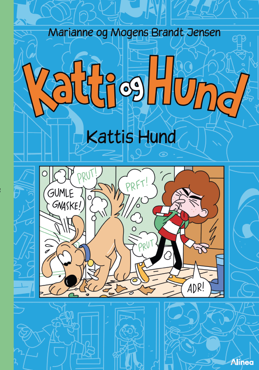 Cover for Marianne Brandt Jensen; Mogens Brandt Jensen · Katti-serien: Katti og Hund - Kattis hund, Grøn Læseklub (Bound Book) [1st edition] (2025)