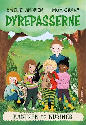Cover for Emelie Andrén · Dyrepasserne. Kaniner og kusiner (Hardcover Book) [1º edição] (2024)