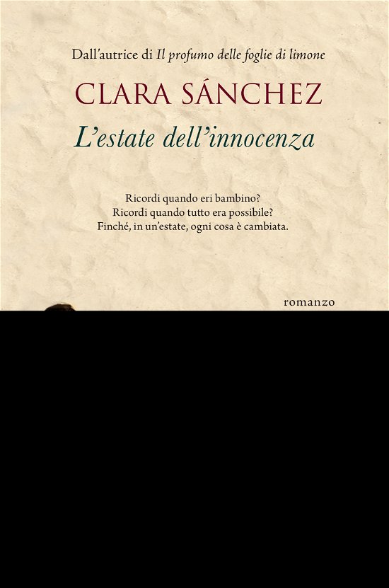 Cover for Clara Sánchez · L' Estate Dell'innocenza (Book)