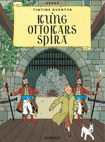 Cover for Hergé · Tintins äventyr 8 : Kung Ottokars spira (Bound Book) (2022)