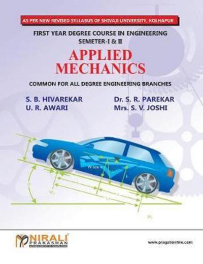 Cover for S B Hivarekar · Applied Mechanics (Paperback Book) (2014)