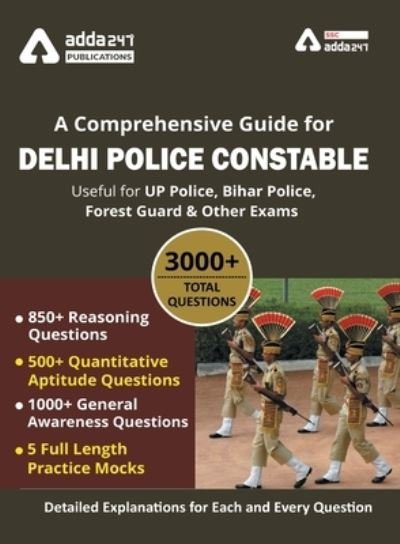 A Comprehensive Guide for Delhi Police Constable - Adda247 - Livres - Metis Eduventures pvt ltd - 9789389924572 - 25 février 2020