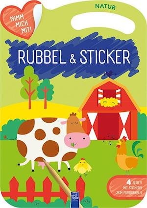 Cover for Rubbel &amp; Sticker · Natur (Bok)