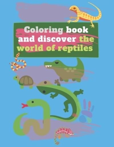 Cover for My Book · Coloring book and discover (Taschenbuch) (2021)