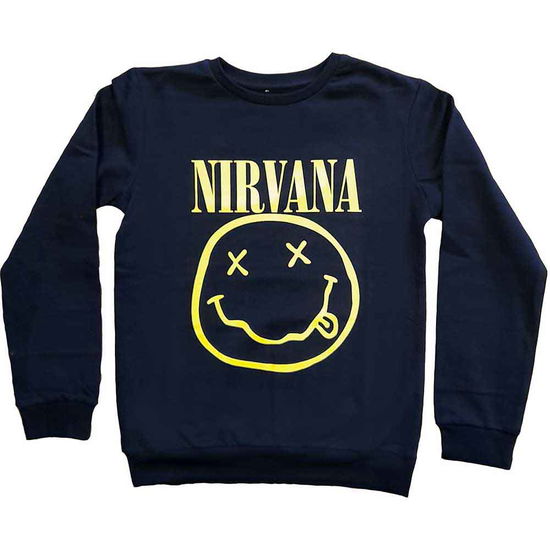 Cover for Nirvana · Nirvana Kids Sweatshirt: Yellow Happy Face (Kläder)