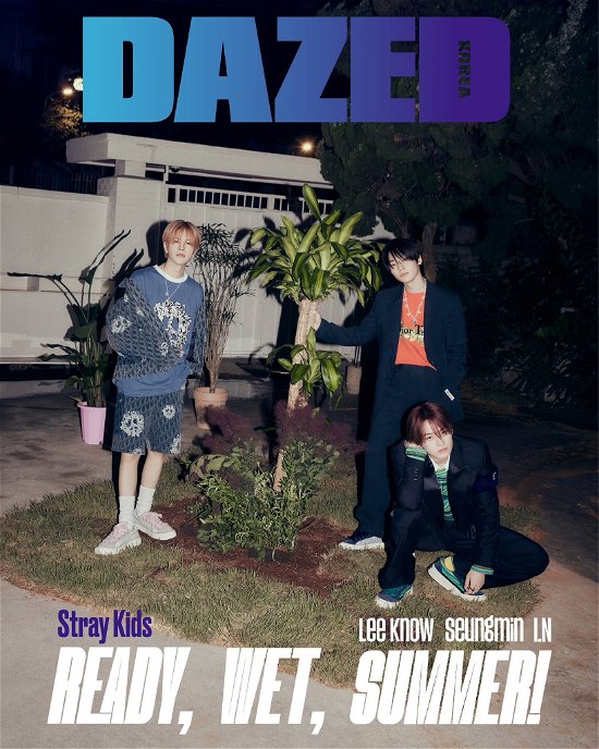 Cover for Stray Kids · DAZED KOREA JULY 2023 (Blad) [E edition] (2023)