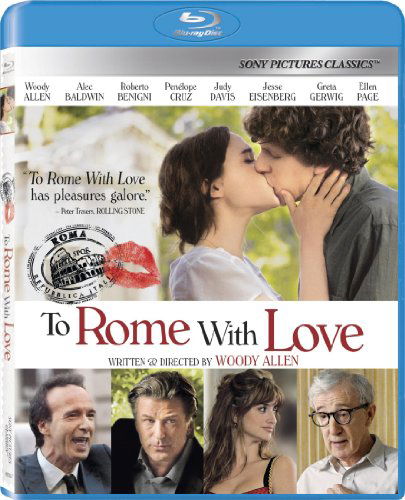 Cover for To Rome with Love (Blu-ray) [Widescreen edition] (2013)