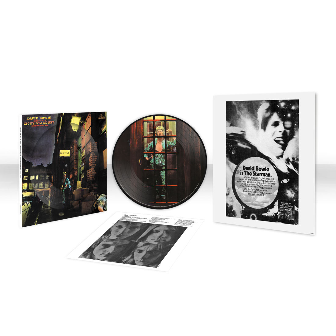 David Bowie · The Rise and Fall of Ziggy Stardust and the Spiders From Mars  (LP) [Limited 50th Anniversary edition] (2022)