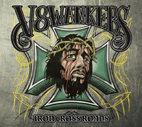 Cover for V8 Wankers · Iron Crossroads (LP) (2022)