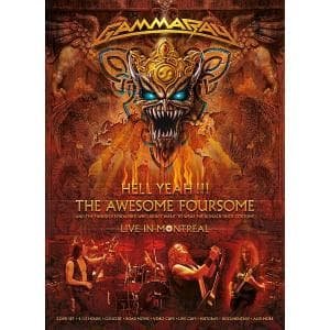 Cover for Gamma Ray · Hell Yeah!!! The Awesome Foursome-Live 2DVD (DVD) [Limited edition] (2008)