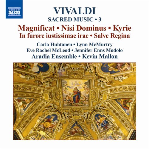 Sacred Music Vol.3 - A. Vivaldi - Musiikki - NAXOS - 0747313044573 - keskiviikko 1. lokakuuta 2008