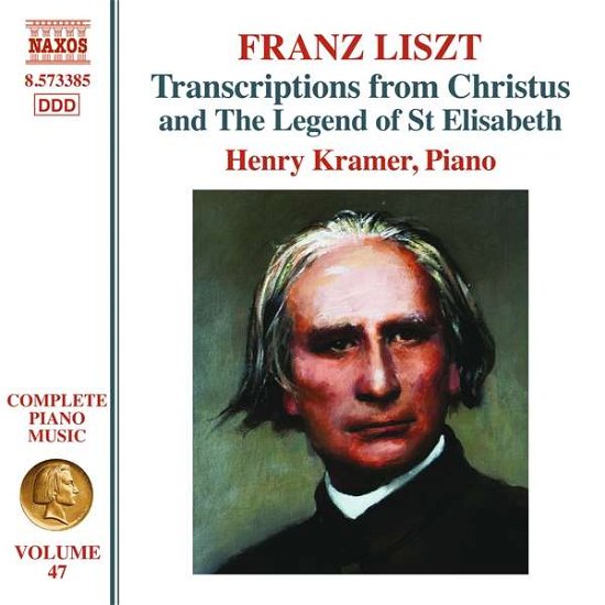 Transcriptions from Christus & the Legend of St. Elisab - Franz Liszt - Musik - NAXOS - 0747313338573 - 1. Oktober 2017