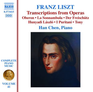 Cover for Han Chen · Lisztopera Transcriptions (CD) (2015)