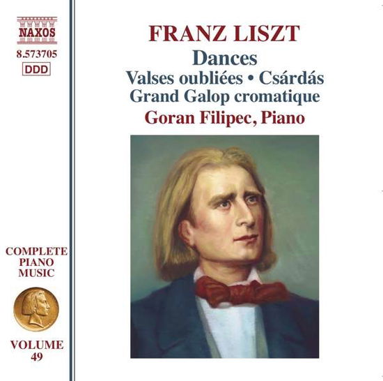 Dances - Complete Piano Music Vol.49 - Franz Liszt - Musikk - NAXOS - 0747313370573 - 4. april 2018