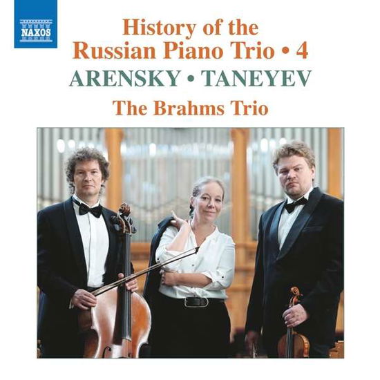 Cover for Brahms Trio · Arensky / Taneyev: History Of The Russian Piano Trio. Vol. 4 (CD) (2021)