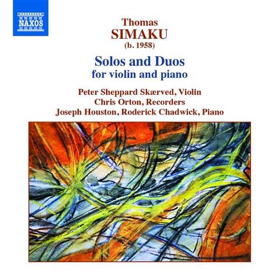 Cover for Simaku / Houston / Orton · Solos &amp; Duos Violin &amp; Piano (CD) (2019)