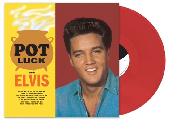 Cover for Elvis Presley · Pot Luck (Limited Red Vinyl) (LP) [Limited edition] (2022)