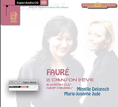 Cover for G. Faure · Le Chanson D'eve (CD) (2010)