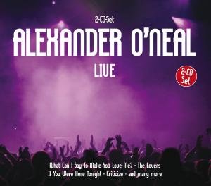 Cover for Alexander O'neal · Alexander O'neal-live (CD) (2009)