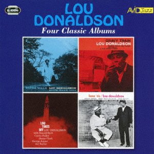Cover for Lou Donaldson · Blues Walk / Gravy Train / Lou Takes off / Here `tis Four Classic Albums (CD) [Japan Import edition] (2017)