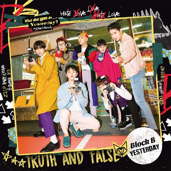 Cover for Block B · Yesterday (CD) [Japanese edition] (2017)