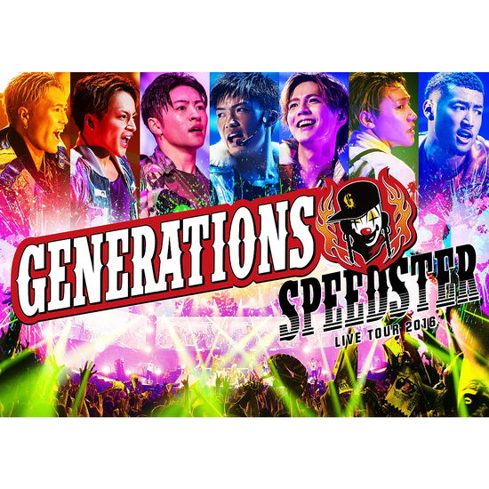 Cover for Generations from Exile Tri · Generations Live Tour 2016 Speedster (MDVD) [Japan Import edition] (2016)