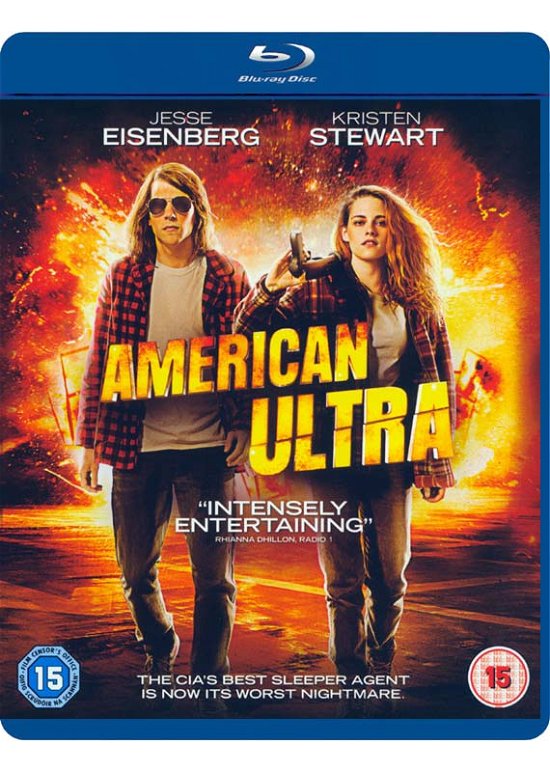 Cover for Nima Nourizadeh · American Ultra (Blu-ray) (2016)