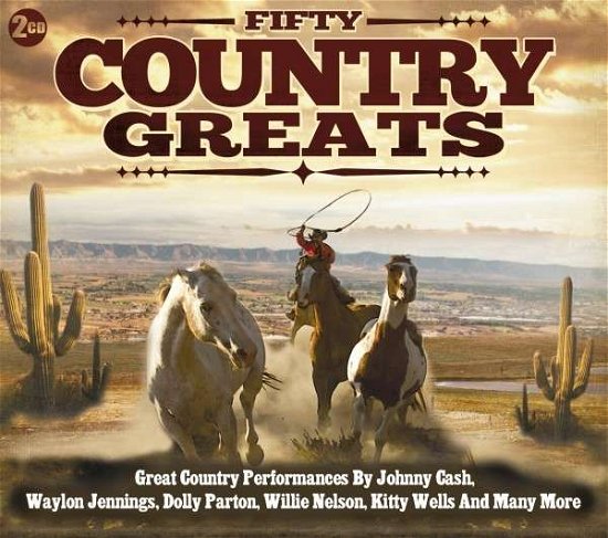 Cover for Various Artists · Fifty Country Greats (CD) (2012)