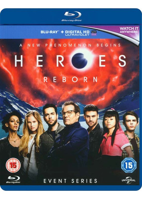 Cover for Heroes Reborn · Heroes Reborn - Complete Mini Series (Blu-ray) (2016)