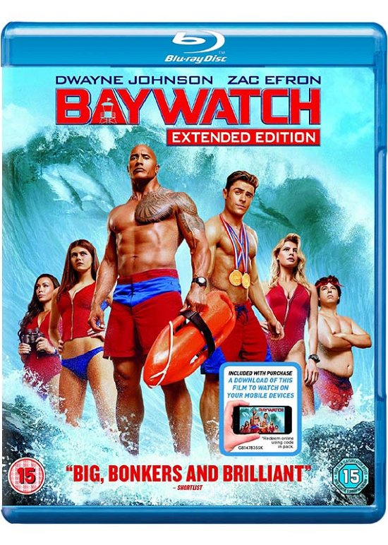 Cover for Baywatch BD · Baywatch (Blu-ray) (2017)