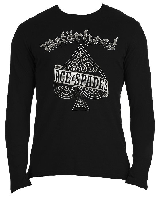 Motorhead Unisex Long Sleeved T-Shirt: Ace of Spades - Motörhead - Produtos - Global - Apparel - 5055295372573 - 