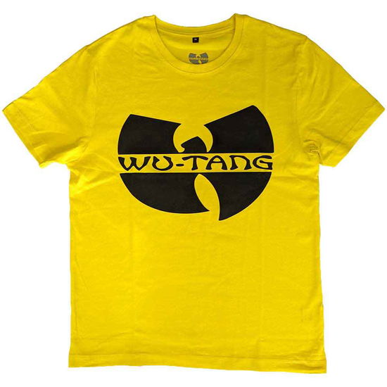 Wu-Tang Clan Unisex T-Shirt: Logo (Yellow) - Wu-Tang Clan - Merchandise - - 5056561058573 - November 3, 2022