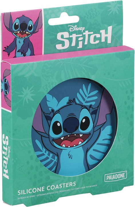 Cover for Paladone Products Ltd · Paladone Set 4 Sottobicchieri 3D Disney Stitch (MERCH)