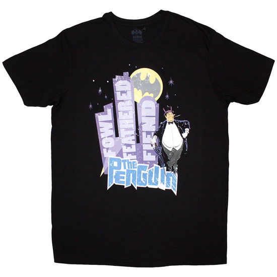 Cover for DC Comics · DC Comics Unisex T-Shirt: The Penguin (Black) (T-shirt) [size S] (2024)