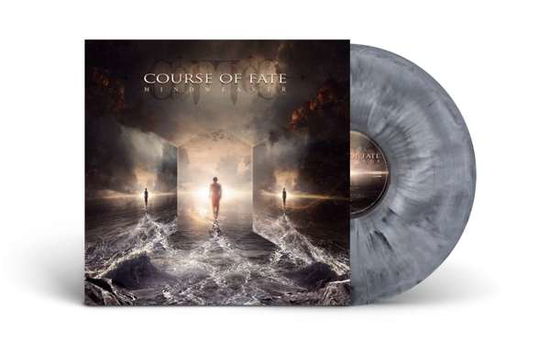 Cover for Course of Fate · Mindweaver (Silver / White / Black Marbled Vinyl) (LP) [Coloured edition] (2020)