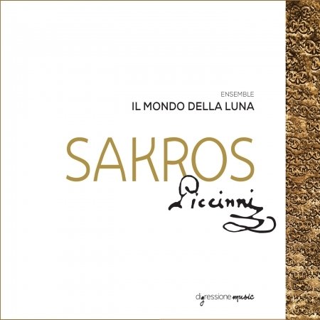 Cover for Piccinni / Il Mondo Della Luna / Didonna · Sakros (CD) (2016)