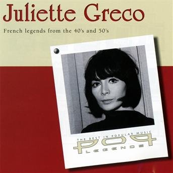 Cover for Juliette Greco · Pop Legends (CD) (2007)
