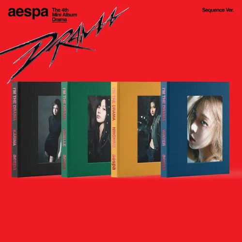 Cover for Aespa · Drama (CD/Merch) [Int. Sequence edition] (2023)