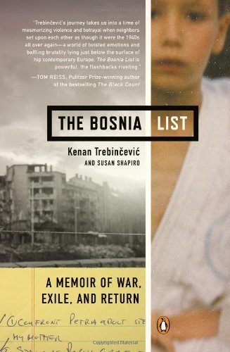 Cover for Susan Shapiro · The Bosnia List: a Memoir of War, Exile, and Return (Paperback Book) (2014)