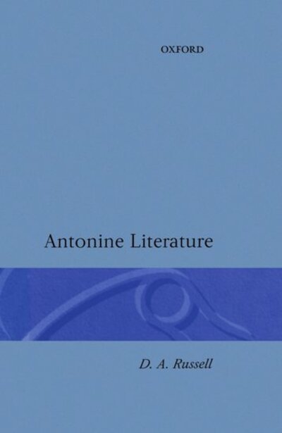 Cover for D. A. Russell · Antonine Literature (Hardcover Book) (1990)