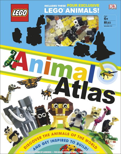 Cover for Rona Skene · LEGO Animal Atlas: with four exclusive animal models (Hardcover Book) (2018)