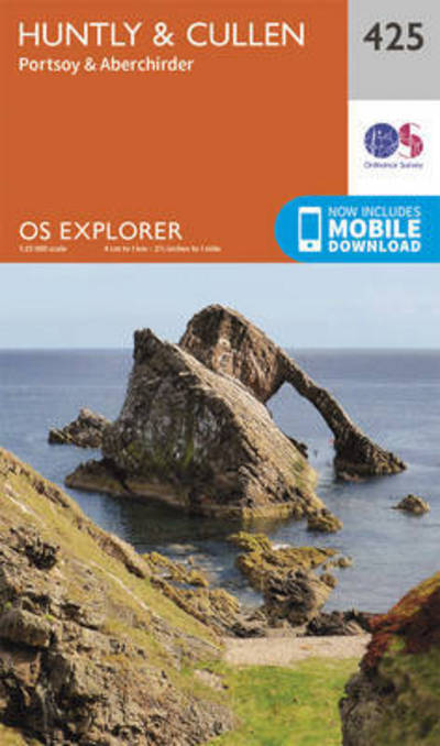 Huntly and Cullen - OS Explorer Map - Ordnance Survey - Books - Ordnance Survey - 9780319246573 - September 16, 2015